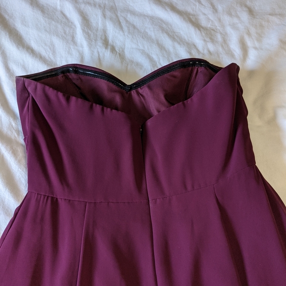 Size 10 Bordeaux Social Bridesmaids dress - Picture 6 of 8